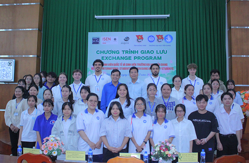 Chương trình giao lưu giữa sinh viên quốc tế và sinh viên Trường Đại học Tiền Giang